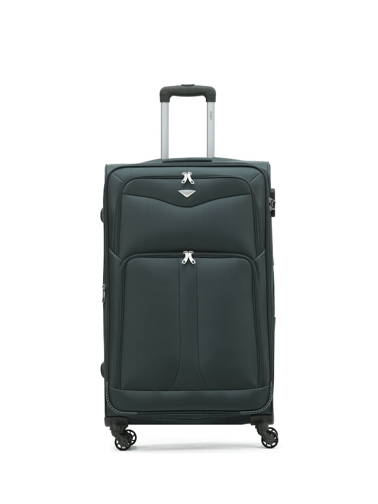 Flight Knight Large Softcase Lightweight Check In Suitcase With 4 Wheels - Image 1 of 6