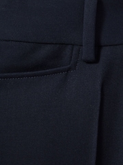 Reiss Navy Gabi Tall Flared Suit Trousers - Image 7 of 8