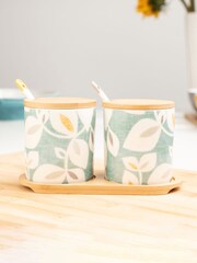 Catherine Lansfield Inga Condiment Pot Set - Image 1 of 3
