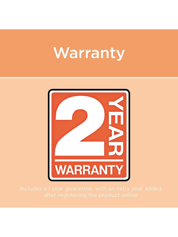 Warmlite Grey Double Door 2KW Fireplace Heater - Image 7 of 7