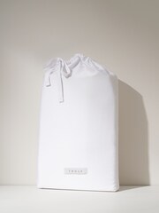 Truly Set of 2 White Bamboo Viscose Pillowcases - Image 2 of 2