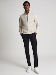 Reiss Flintoff Hybrid Steppjacke - Bild 1 von 4