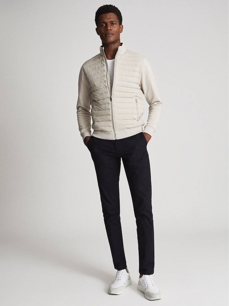 Reiss Flintoff Hybrid Steppjacke - Bild 1 von 4 Reiss Flintoff Hybrid Steppjacke - Bild 1 von 4