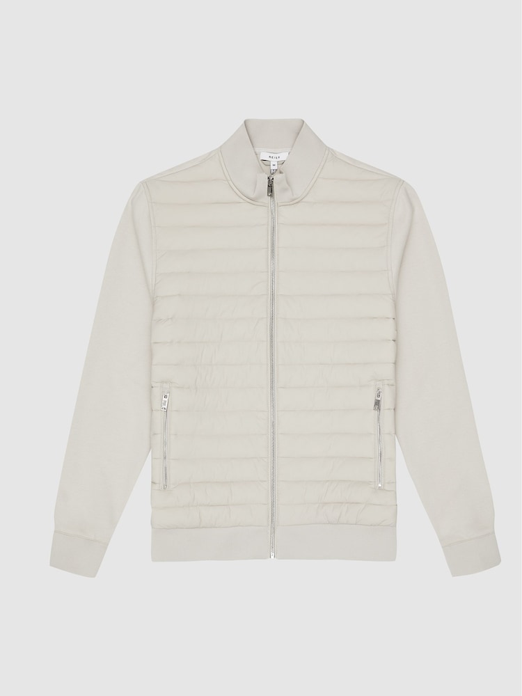 Reiss Flintoff Hybrid Steppjacke - Bild 2 von 4 Reiss Flintoff Hybrid Steppjacke - Bild 2 von 4