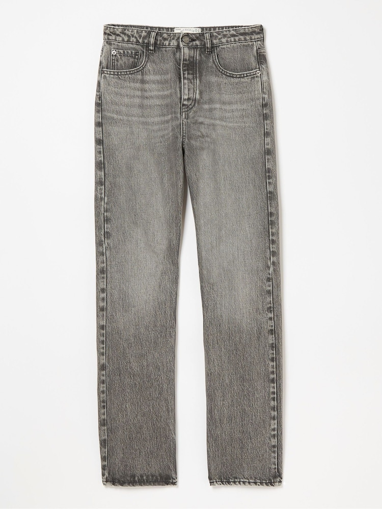 FatFace Grey Sutton Straight Jeans - Image 4 of 4