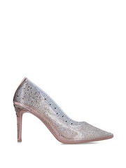 Carvela Pink Lovebird Vinyl Shoes - Image 3 of 6