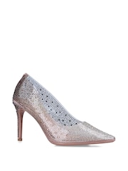 Carvela Pink Lovebird Vinyl Shoes - Image 4 of 6