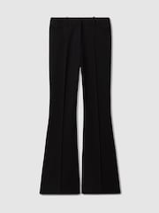Reiss Black Gabi Tall Flared Suit Trousers - Image 2 of 9