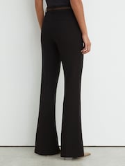 Reiss Black Gabi Tall Flared Suit Trousers - Image 7 of 9