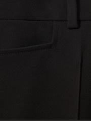 Reiss Black Gabi Tall Flared Suit Trousers - Image 8 of 9
