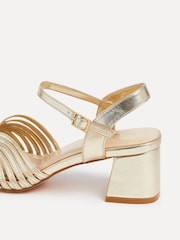Linzi Gold Ivy Block Heeled Sandals - Image 5 of 5