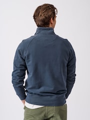 Aubin Cotton Provost Quarter Zip 100% Cotton Sweat Top - Image 2 of 10