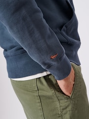 Aubin Cotton Provost Quarter Zip 100% Cotton Sweat Top - Image 7 of 10