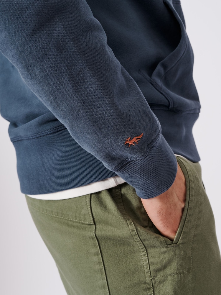 Aubin Cotton Provost Quarter Zip 100% Cotton Sweat Top - Image 7 of 10
