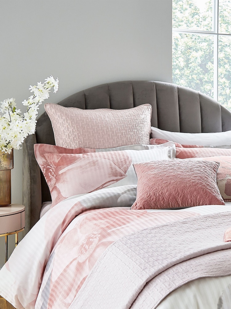 Ted Baker Pink Photo Magnolia Pillowcase - Image 1 of 3