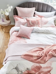 Ted Baker Pink Photo Magnolia Pillowcase - Image 2 of 3