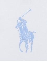 Polo Ralph Lauren Blue 100% Cotton Pony Player Pyjamas Set - Image 4 of 5