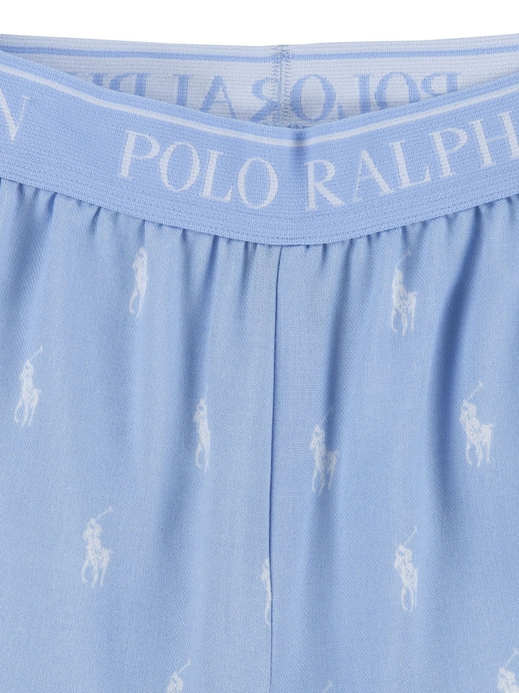 Polo Ralph Lauren – Pyjama-Set aus 100% Baumwolle mit Polospieler-Logo - Bild 5 von 5 Polo Ralph Lauren – Pyjama-Set aus 100% Baumwolle mit Polospieler-Logo - Bild 5 von 5
