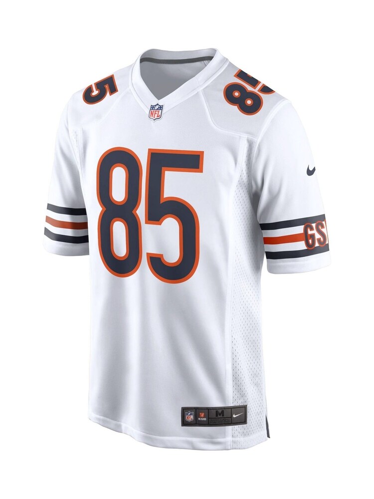 Nike White NFL Chicago Bears Game Road Jersey - Cole Kmet Youth - Image 2 of 3 Nike White NFL Chicago Bears Game Road Jersey - Cole Kmet Youth - Image 2 of 3