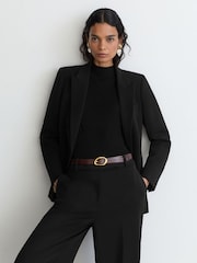 Schwarz - Reiss Gabi Anzughose mit weitem Bein - Bild 4 von 8