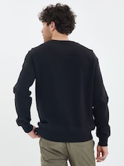 Threadbare Black/Khaki Crew Neck Sweatshirts 2 Packs - Image 4 of 7