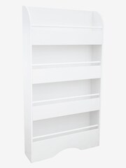 JoJo Maman Bébé White Tall Thin Bookcase - Image 1 of 2
