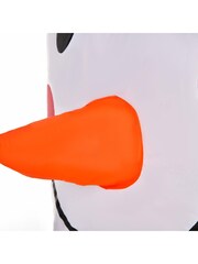 Homcom White Outdoor 6.5ft Inflatable White Snowman Decoration - Image 3 of 5