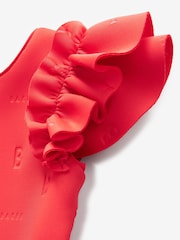 Baker by Ted Baker Frilled Embossed Scuba Dress - Image 12 of 13