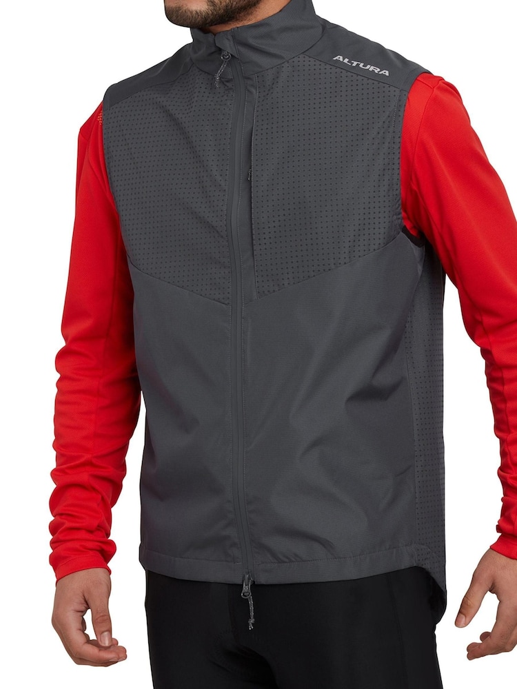 Altura Mens Grey Urban Thermal Cycling Gilet - Image 1 of 8