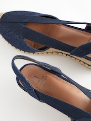Marineblau/blau - Forever Comfort® Schuhe mit Keilabsatz und geschlossener Vorderpartie - Bild 5 von 6