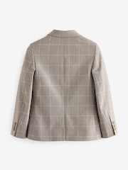 Neutral Check Suit Jacket (12mths-16yrs) - Image 5 of 7