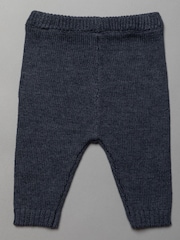 Bonjour Bebe Blue Fairisle Pattern Knitted 2 Piece Jumper And Bottom Set - Image 2 of 4