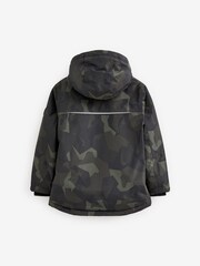Khaki Green Camo Waterproof Warm Wadded Coat (3-16yrs) - Image 2 of 8