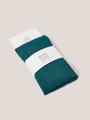 White Stuff Green Patty Plain Tights - Image 1 of 3