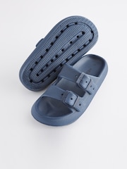 Navy Blue EVA Sandals - Image 4 of 6