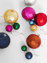 Набор из 50 рождественских baubles - Image 4 of 7
