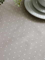 Natural Spot Wipe Clean Table Cloth - Image 2 of 3