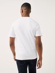 Calvin Klein White Interlock Logo T-Shirt - Image 2 of 5