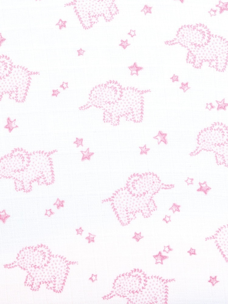 JoJo Maman Bébé Extra Large Elephant Print Muslin - Imagen 2 de 2