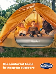 Silentnight Grey Camping Collection Flock Electric Pump Airbed - Image 3 of 10