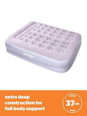 Silentnight Grey Camping Collection Flock Electric Pump Airbed - Image 4 of 10