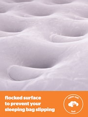 Silentnight Grey Camping Collection Flock Electric Pump Airbed - Image 6 of 10