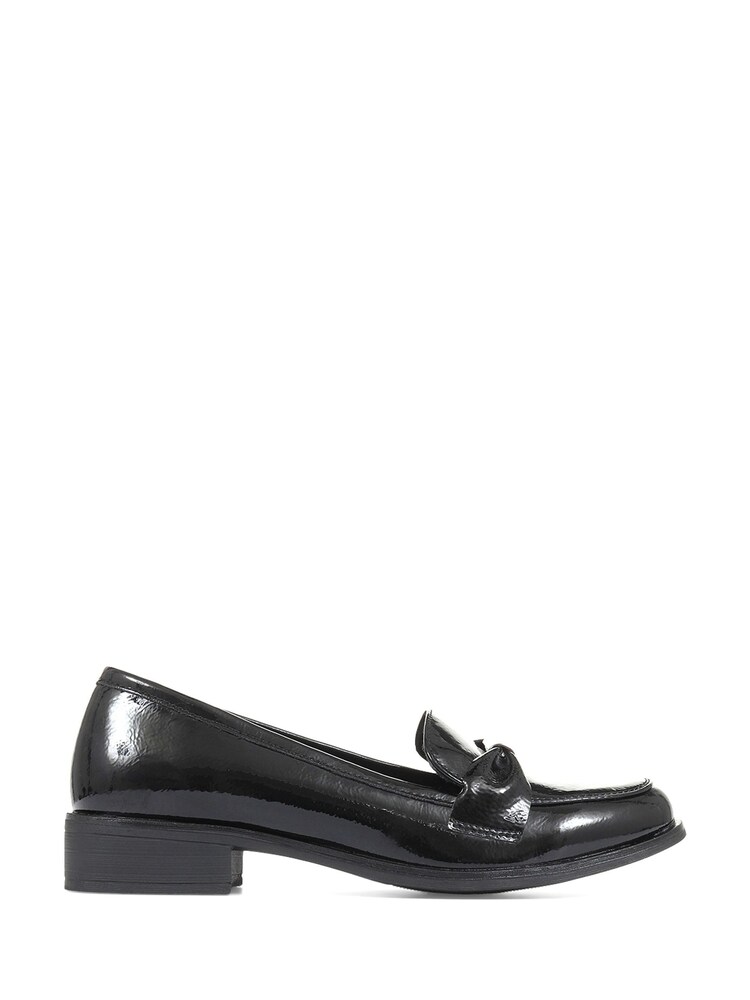 Bellissimo Smart Slip-On Heeled Black Loafers - Image 1 of 5