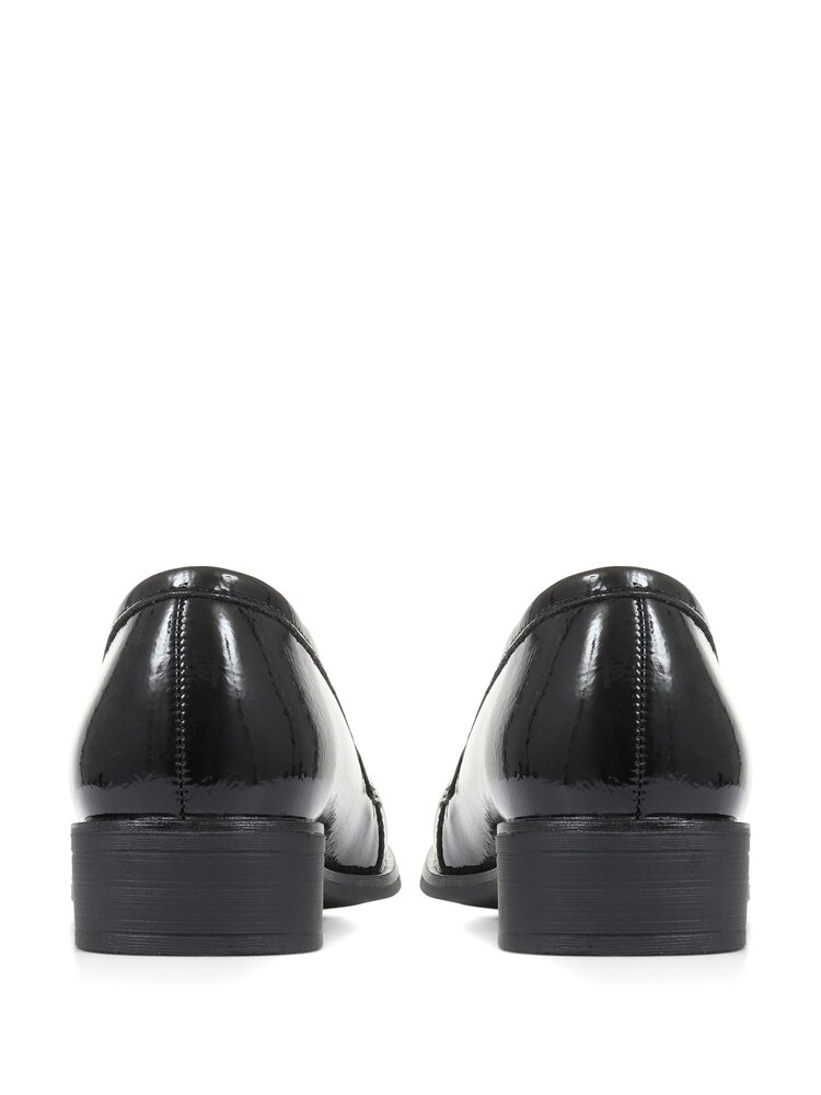 Bellissimo Smart Slip-On Heeled Black Loafers - Image 2 of 5