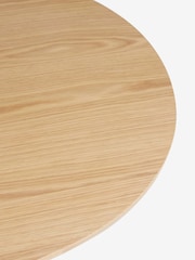 Jasper Conran London Brown Oval 4 to 6 Seater Bray Oak Dining Table - Image 3 of 6