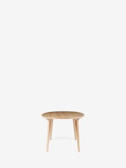 Jasper Conran London Brown Oval 4 to 6 Seater Bray Oak Dining Table - Image 6 of 6