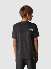 Серый - Футболка для мальчиков с короткими рукавами The North Face Mountain Athletics - Image 2 of 7