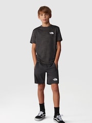 Серый - Футболка для мальчиков с короткими рукавами The North Face Mountain Athletics - Image 3 of 7