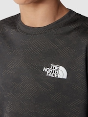 Серый - Футболка для мальчиков с короткими рукавами The North Face Mountain Athletics - Image 4 of 7