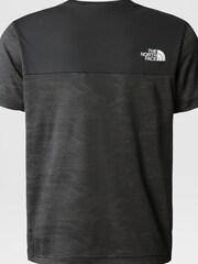 Серый - Футболка для мальчиков с короткими рукавами The North Face Mountain Athletics - Image 6 of 7